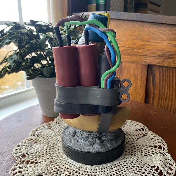 Blue and Brown Monkey Figurine - Picture 3 of 8